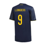 Sweden LJUNGBERG #9 Away Jersey 2020