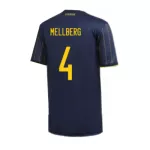 Sweden MELLBERG #4 Away Jersey 2020 - goaljerseys