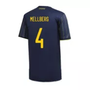 Sweden MELLBERG #4 Away Jersey 2020 - goaljerseys