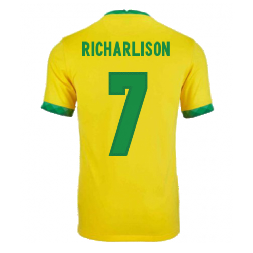 Brazil RICHARLISON #7 Home Jersey 2021