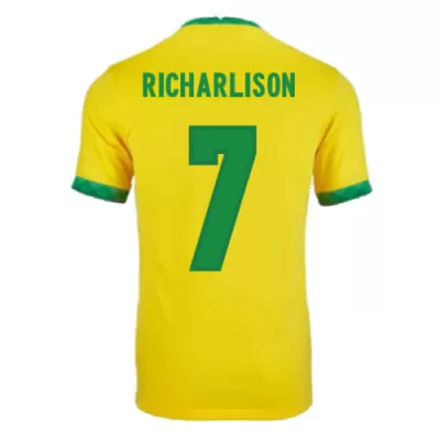 Brazil RICHARLISON #7 Home Jersey 2021 - gojersey