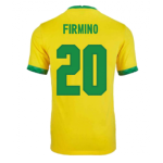 Brazil FIRMINO #20 Home Jersey 2021