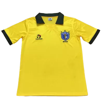 Brazil Home Jersey Retro 1988 - gojersey