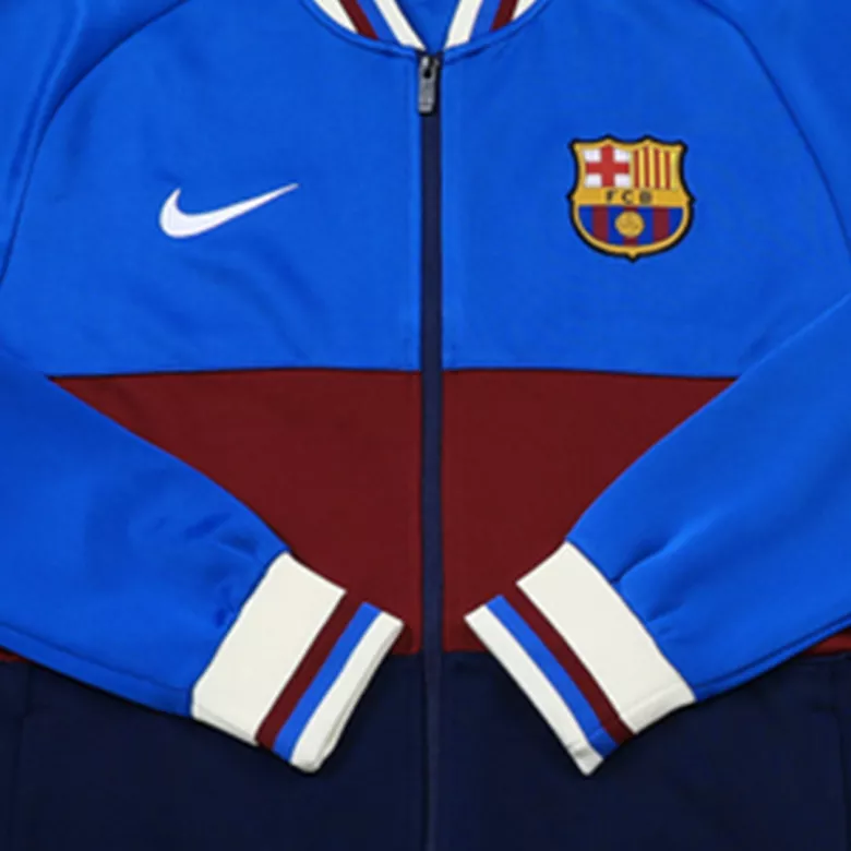 Barcelona Training Jacket 2021/22 Blue&Red - gojersey