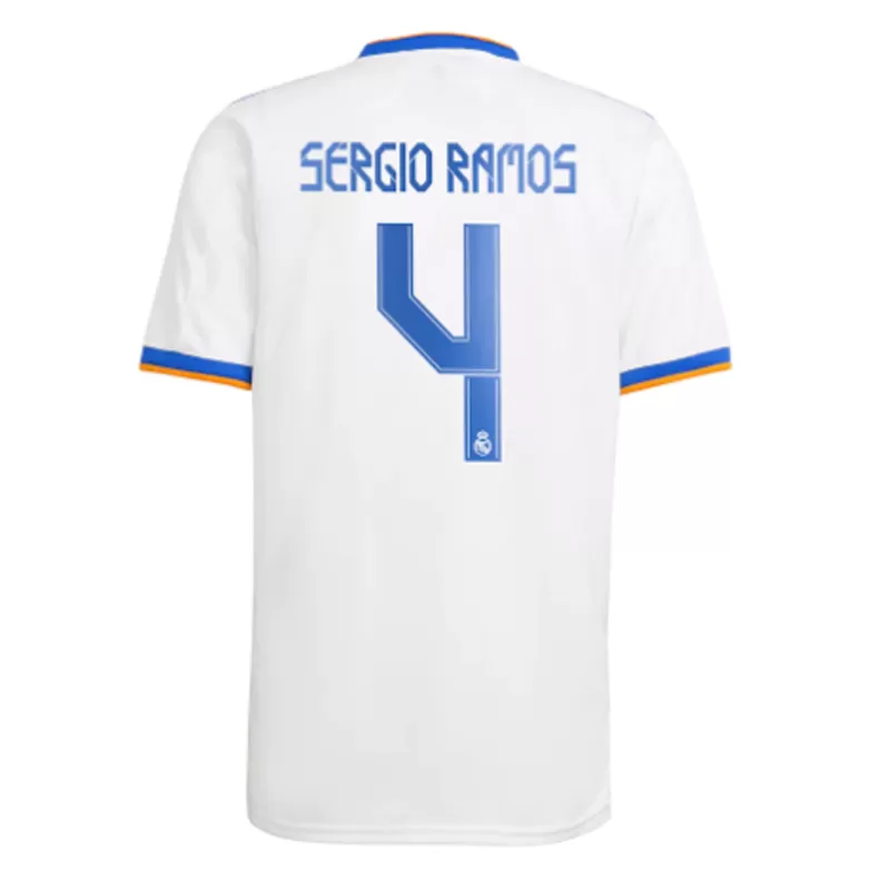 Real Madrid SERGIO RAMOS #4 Home Jersey 2021/22 - gojersey