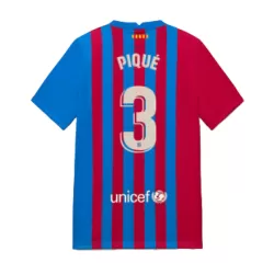 FC BARCELONA 2010 2011 PIQUE 3 UCL FINAL HOME SHIRT (Excellent) L – Foot- Jerseys