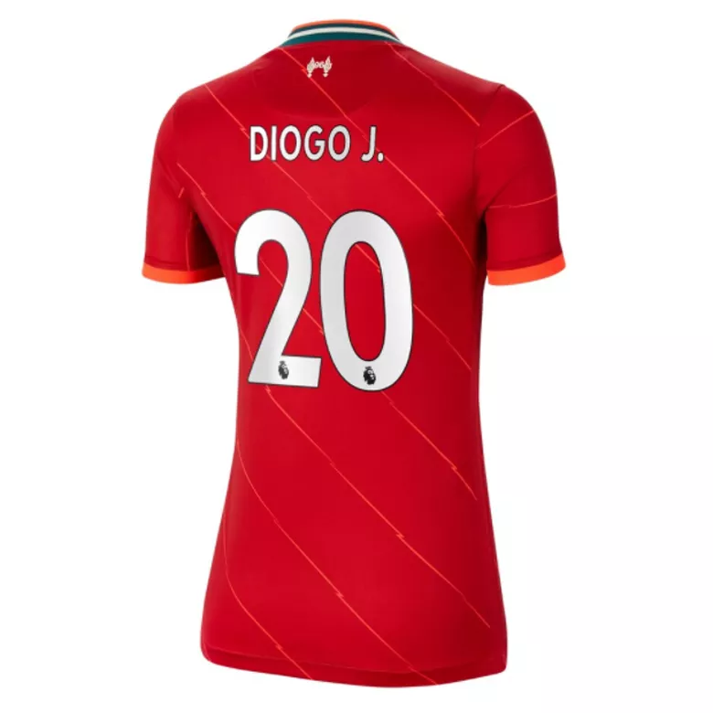 Liverpool DIOGO J. #20 Home Jersey 2021/22 Women - gojersey