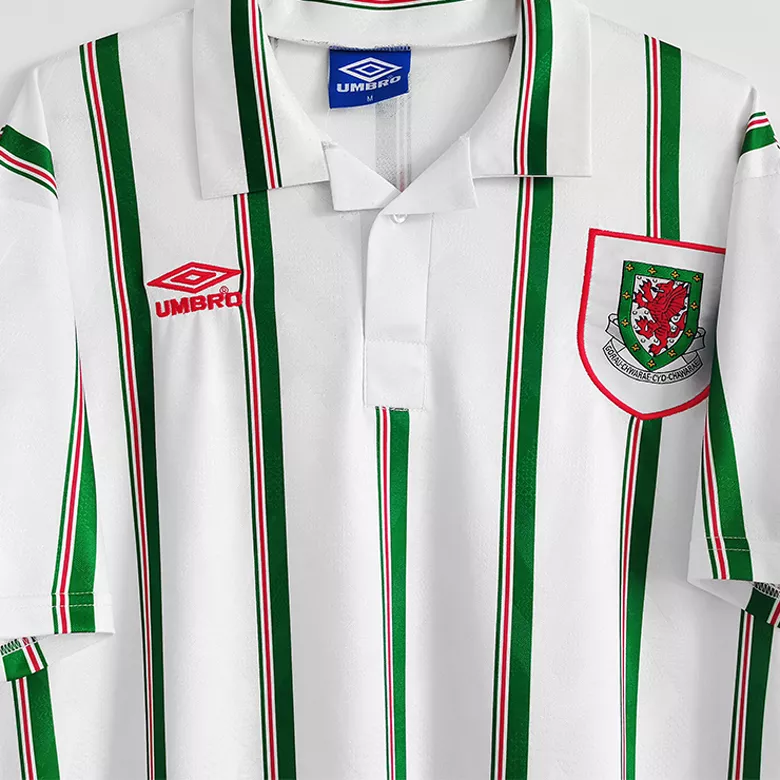 Wales Away Jersey Retro 1993/95 - gojersey