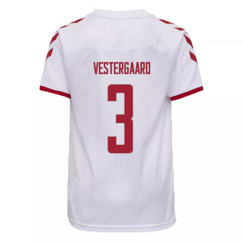 Denmark VESTERGAARD #3 Away Jersey 2021 - gojersey