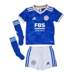 Leicester City Home Jersey Kit 2021/22 Kids(Jersey+Shorts+Socks) - goaljerseys