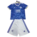 Leicester City Home Jersey Kit 2021/22 Kids(Jersey+Shorts) - goaljerseys