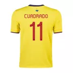 Colombia CUADRADO #11 Home Jersey 2021 - goaljerseys