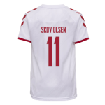 Denmark SKOV OLSEN #11 Away Jersey 2021