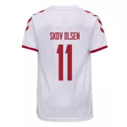 Denmark SKOV OLSEN #11 Away Jersey 2021 - goaljerseys