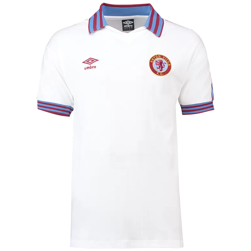 Aston Villa Away Jersey Retro 1980 - gojersey