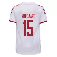 Denmark NØRGAARD #15 Away Jersey 2021 - goaljerseys