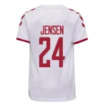 Denmark JENSEN #24 Away Jersey 2021 - goaljerseys