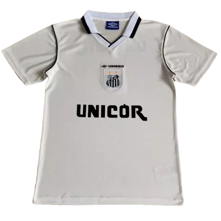 Santos FC Home Jersey Retro 1999 - gojerseys