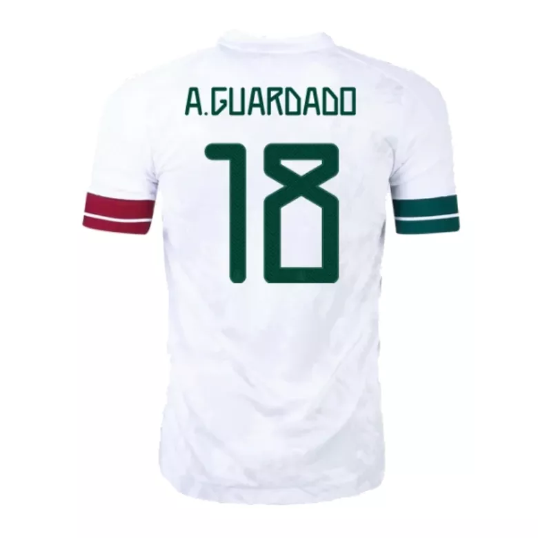 Mexico A.GUARDADO #18 Away Jersey 2020 - gojersey