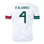 Mexico E.ÁLVAREZ #4 Away Jersey 2020 - goaljerseys
