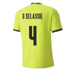 Czech Republic G SELASSIE #4 Away Jersey 2020
