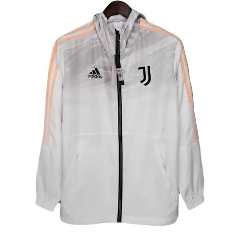 Juventus Windbreaker 2021/22 - White - gojersey