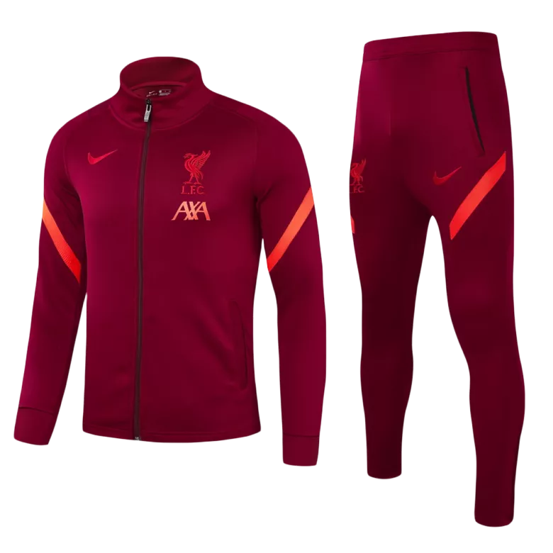 Liverpool Training Kit 2021/22 - Kid Red (Jacket+Pants) - gojersey