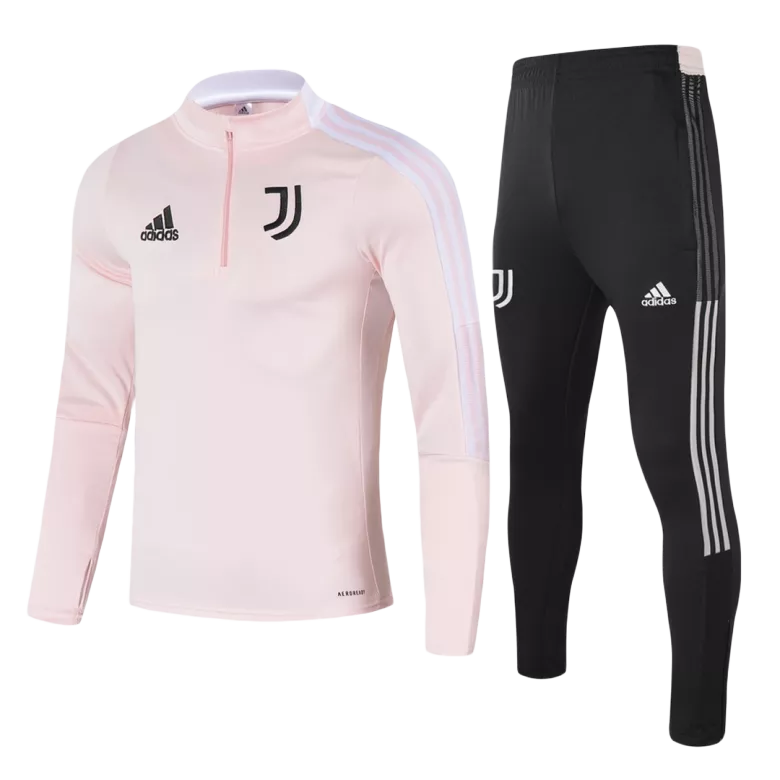 Juventus Sweatshirt Kit 2021/22 - Kid Green&Black (Top+Pants) - gojersey