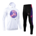 PSG Sweatshirt Kit 2021/22 - Kid White&Black (Top+Pants)