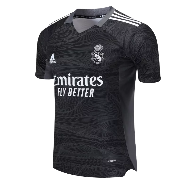 Real Madrid Goalkeeper Jersey 2021/22 - Black - gojersey