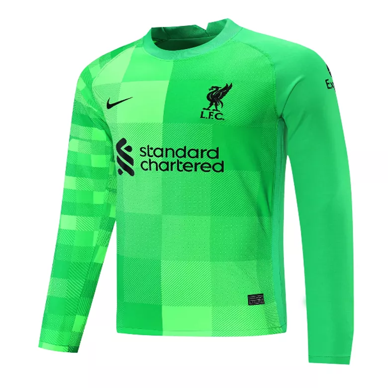 Liverpool Goalkeeper Jersey Kit 2021/22 (Jersey+Shorts) - Long Sleeve - gojersey