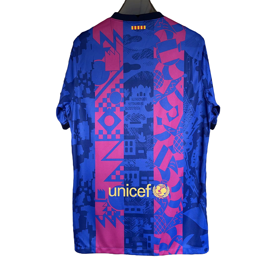 FC Barcelona 2021/22 Away Jersey Men –