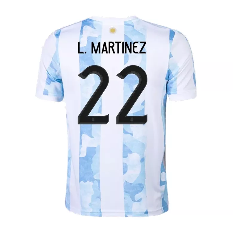 Argentina L. MARTINEZ #22 Home Jersey 2021 - gojersey