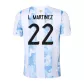 Argentina L.MARTINEZ #22 Home Jersey 2021 - goaljerseys