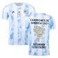 Argentina Home Jersey Authentic Copa America 2021 Winner Version