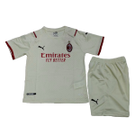 AC Milan Away Jersey Kit 2021/22 Kids(Jersey+Shorts)