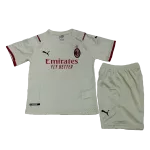 AC Milan Away Jersey Kit 2021/22 Kids(Jersey+Shorts) - goaljerseys