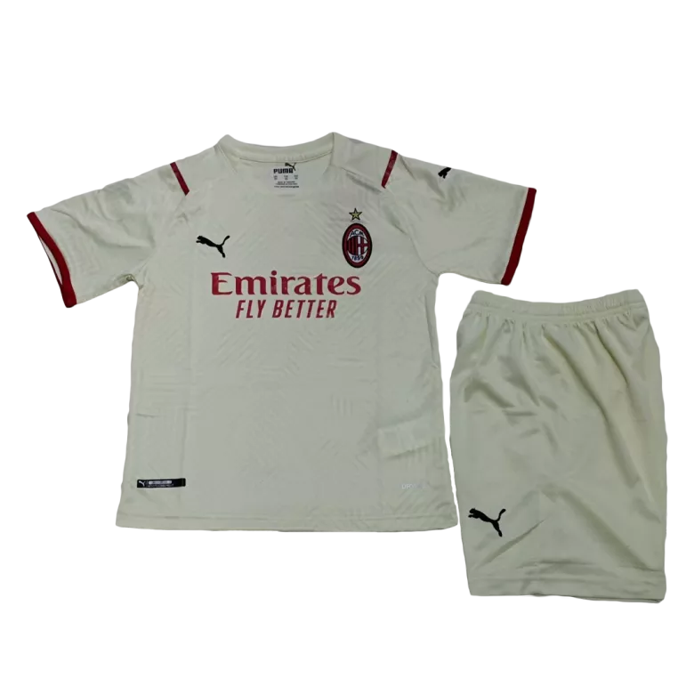 AC Milan Away Jersey Kit 2021/22 Kids(Jersey+Shorts) - gojersey