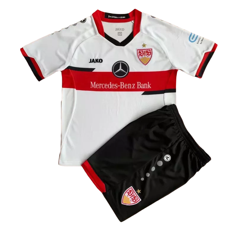 VfB Stuttgart Home Jersey Kit 2021/22 Kids(Jersey+Shorts) - gojersey