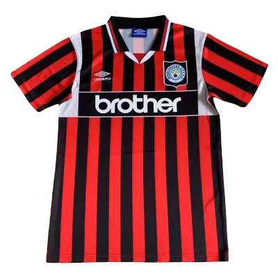 Manchester City Away Jersey Retro 1996 - gojersey