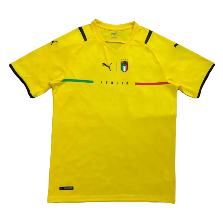 Italy Goalkeeper Jersey 2021/22 - Yellow - gojersey
