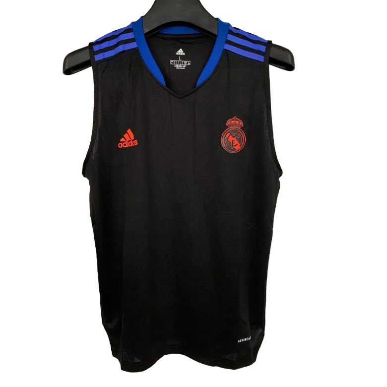 Real Madrid Vest Jersey 2021/22 - Black&Blue - gojersey