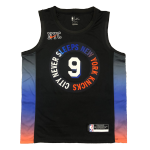 New York Knicks RJ Barrett #9 NBA Jersey Swingman 2020/21 Nike Black - City