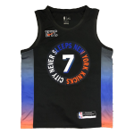 New York Knicks Carmelo Anthony #7 NBA Jersey Swingman 2020/21 Nike Black - City