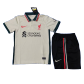 Liverpool Away Jersey Kit 2021/22 Kids(Jersey+Shorts)