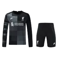 Liverpool Goalkeeper Jersey Kit 2021/22 (Jersey+Shorts) - Long Sleeve - goaljerseys