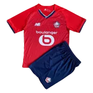Lille OSC Home Jersey Kit 2021/22 Kids(Jersey+Shorts) - goaljerseys
