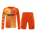 Barcelona Goalkeeper Jersey Kit 2021/22 (Jersey+Shorts) - Long Sleeve