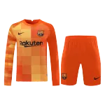 Barcelona Goalkeeper Jersey Kit 2021/22 (Jersey+Shorts) - Long Sleeve - goaljerseys