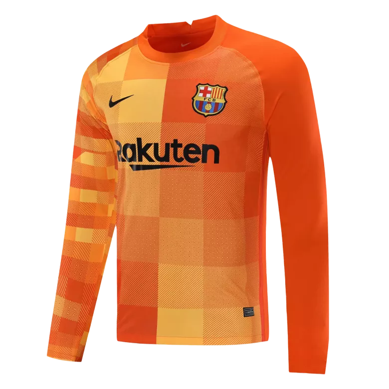 Barcelona Goalkeeper Jersey 2021/22 - Long Sleeve - gojersey